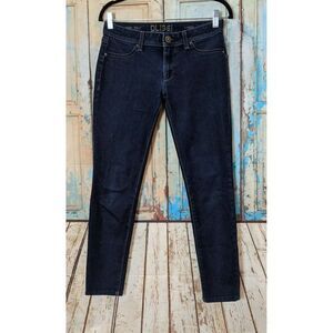 DL1961 Womens Size 27 Blue Dark Wash Stretch Emma Cellar Skinny Legging Jeans
